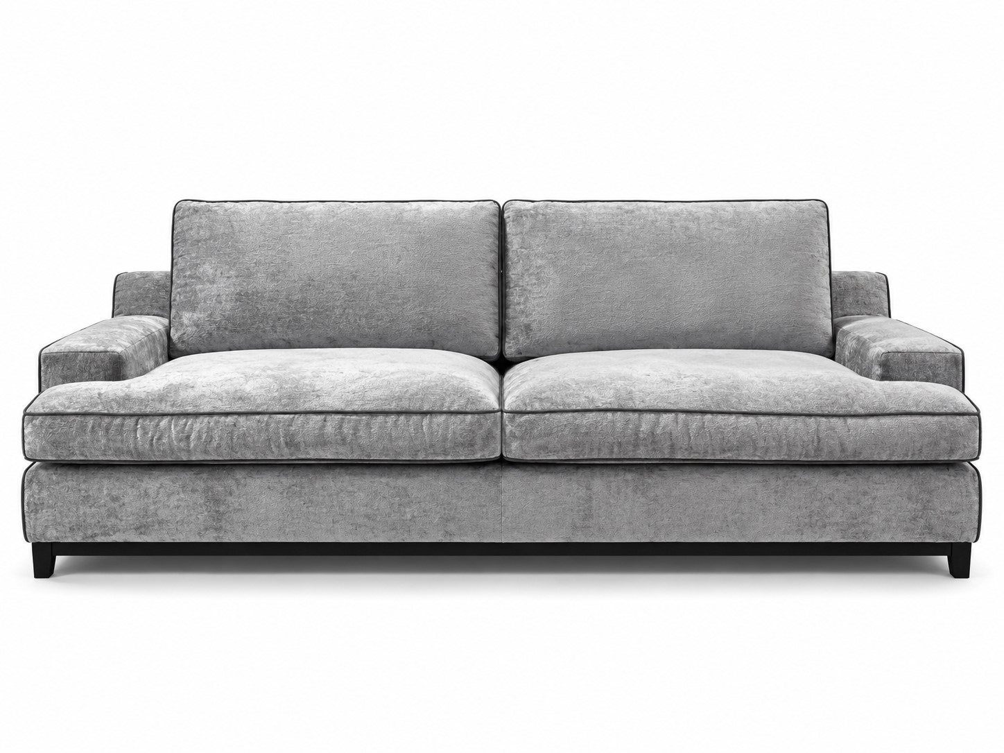 MEYSON Диван L.250,ткань Monblan 11, кант Grace 15,  MEBELGROUP