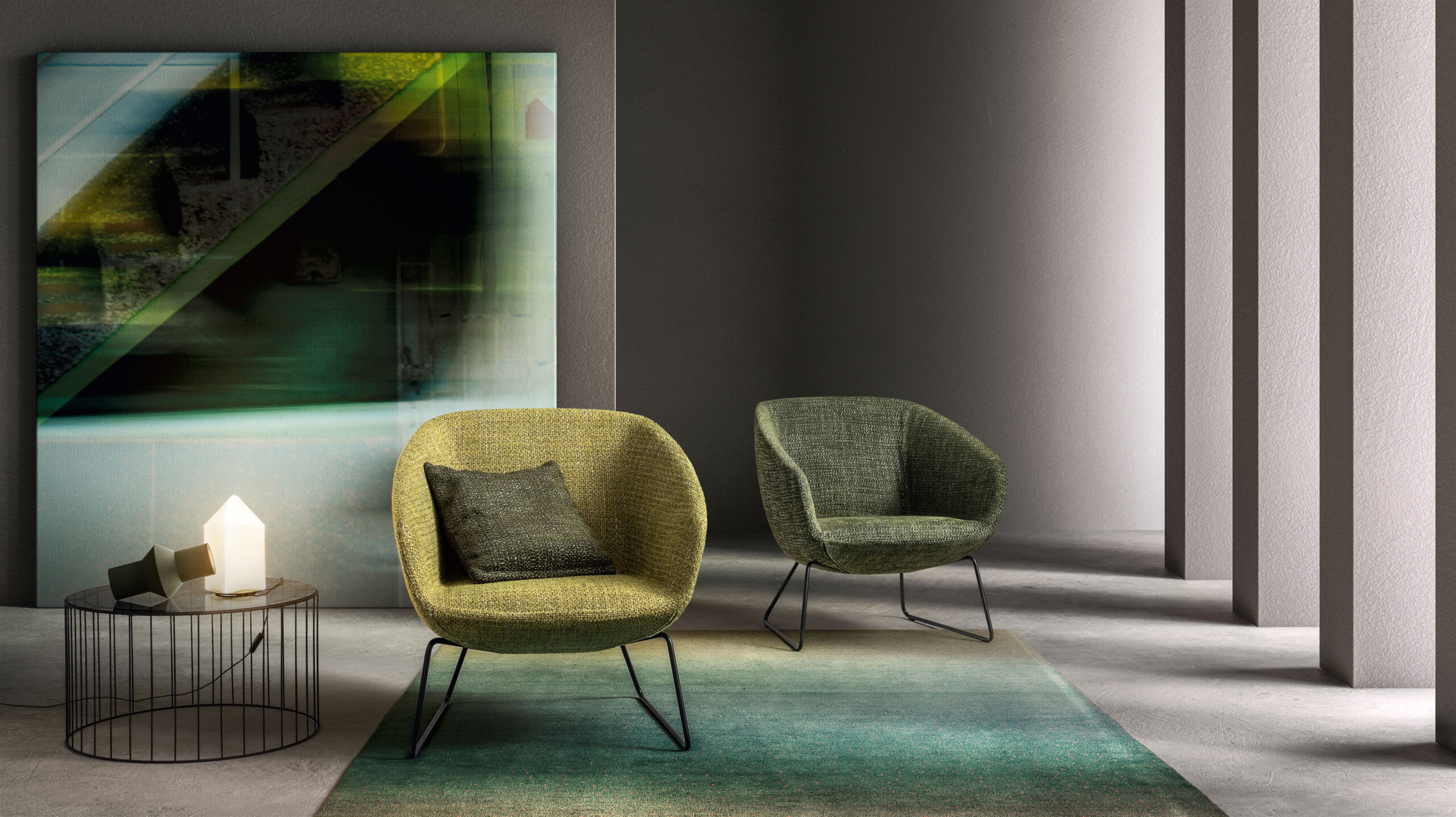 Кресло BEA обивка ткань кат В Samoa