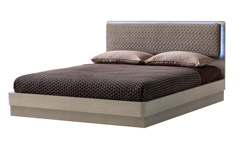 Кровать MAIA с подъем.мех. LUNA, ткань MIRAGLIO COL. 205 fumo (серый) Camelgroup